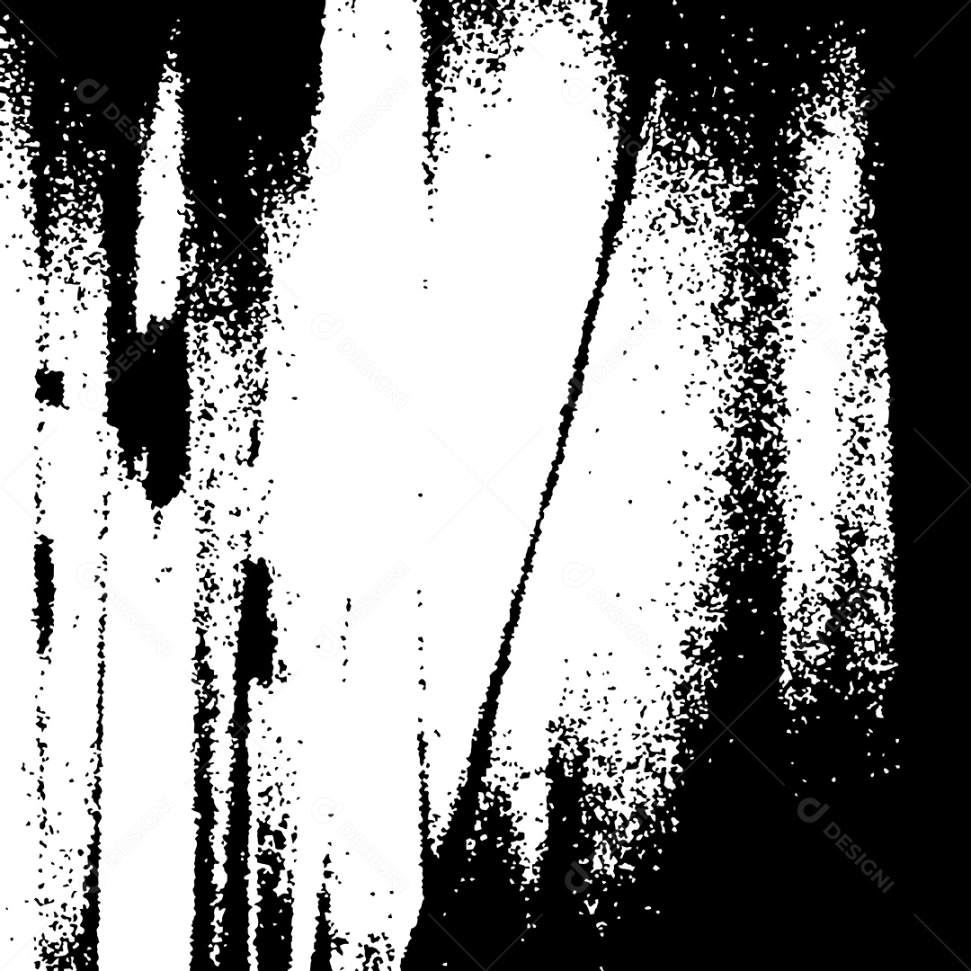 Fundo de Textura Grunge Abstrato Com Estilo Preto e Branco Vetor EPS