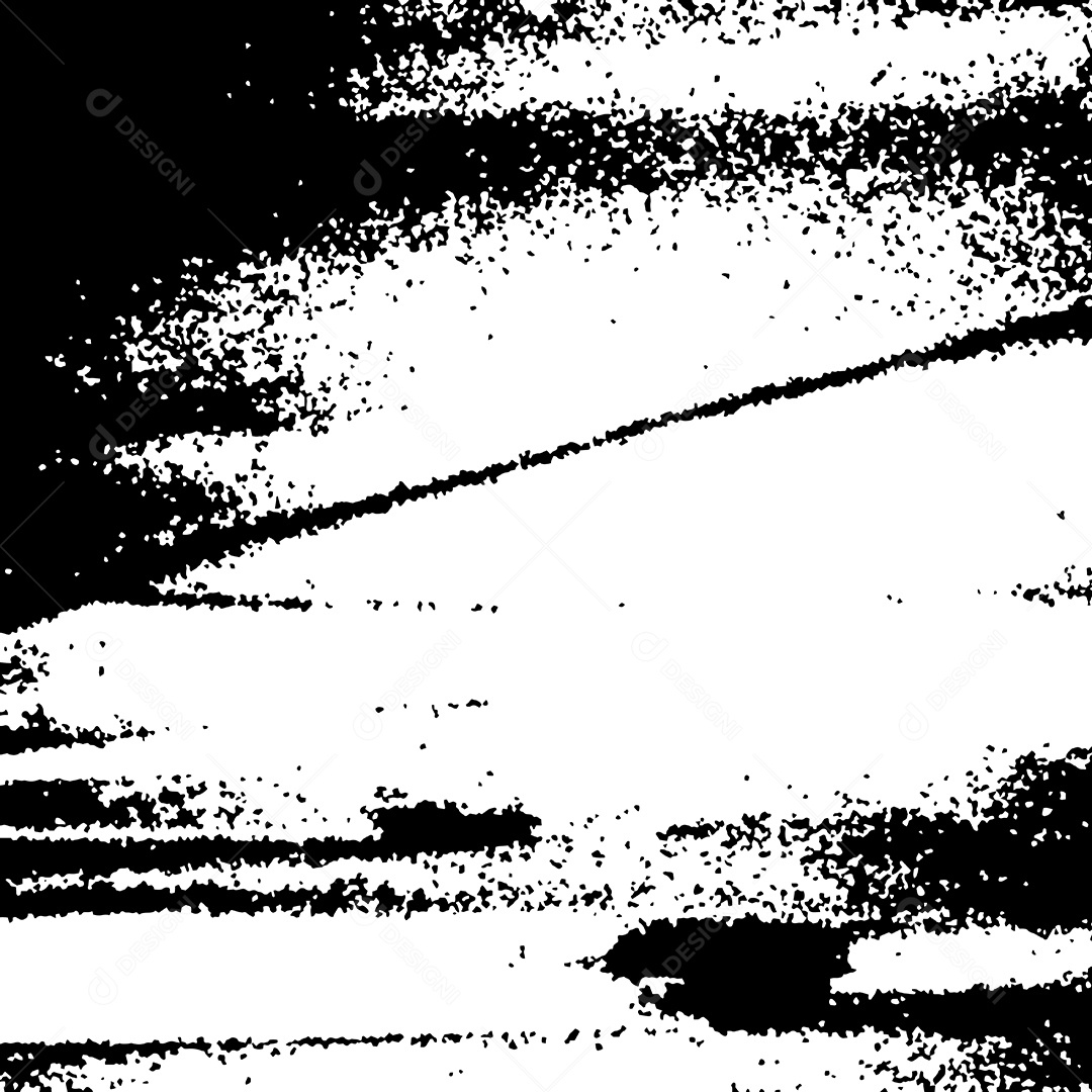 Fundo de Textura Grunge Abstrato Com Estilo Preto e Branco Vetor EPS