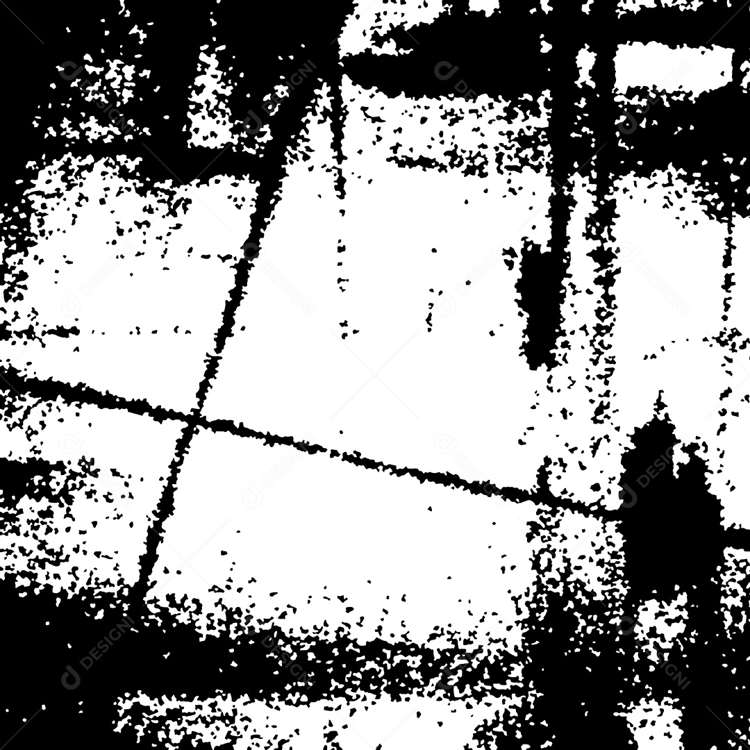 Fundo de Textura Grunge Com Estilo Preto e Branco Vetor EPS