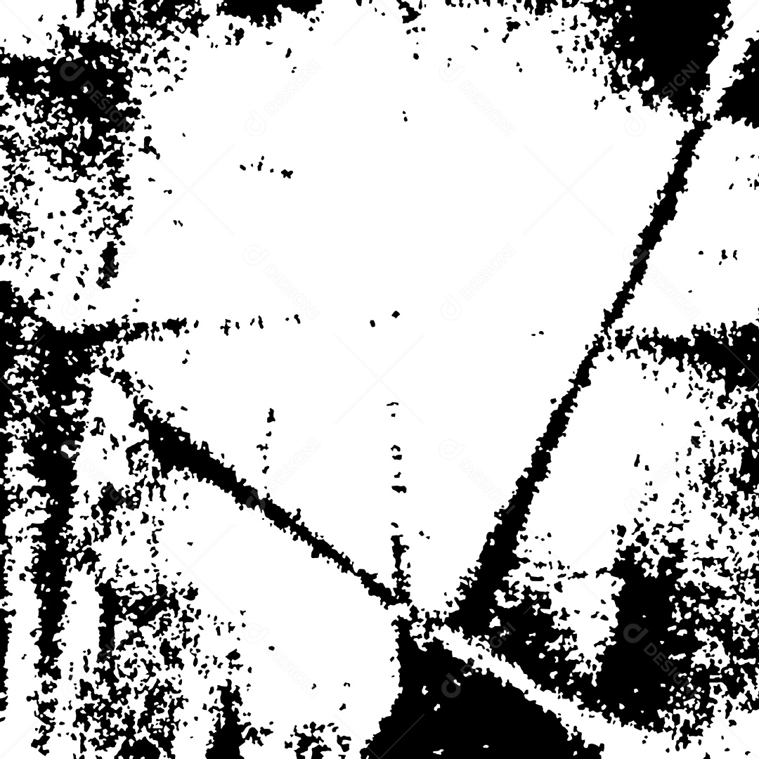 Fundo de Textura Grunge Com Estilo Preto e Branco Vetor EPS