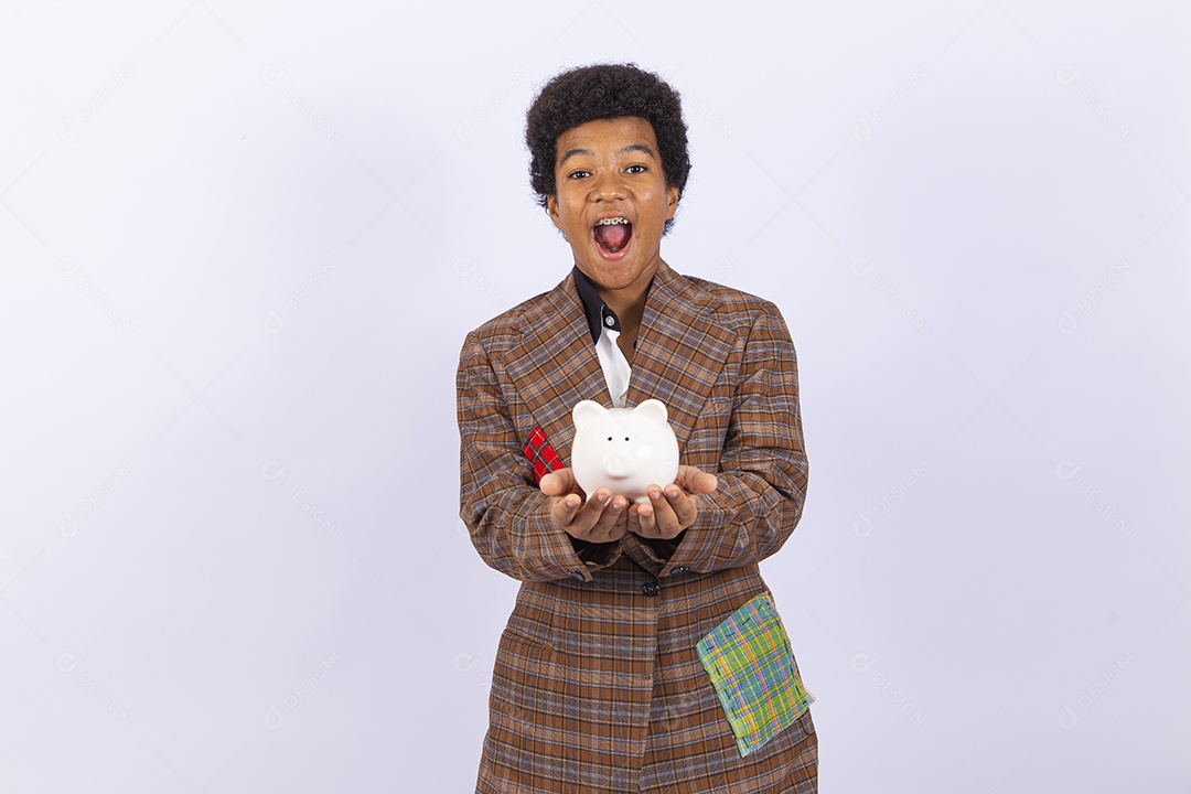 Menino jovem com trajes de festa junina