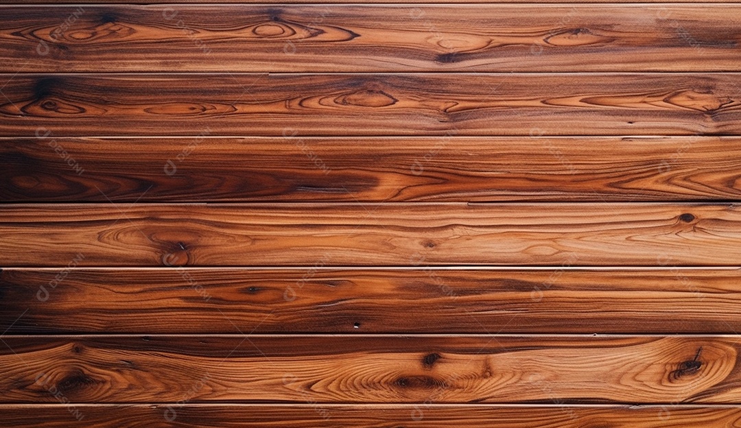 Fundo de ripa, madeira envernizada.