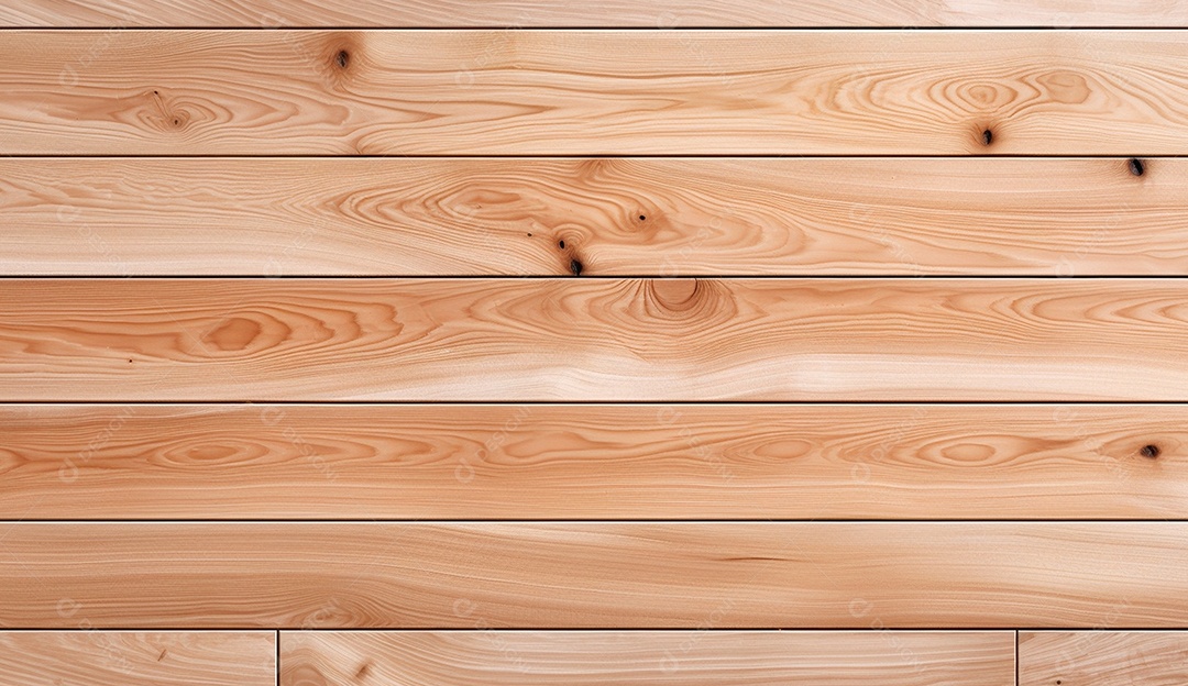 Fundo de ripa, madeira envernizada.