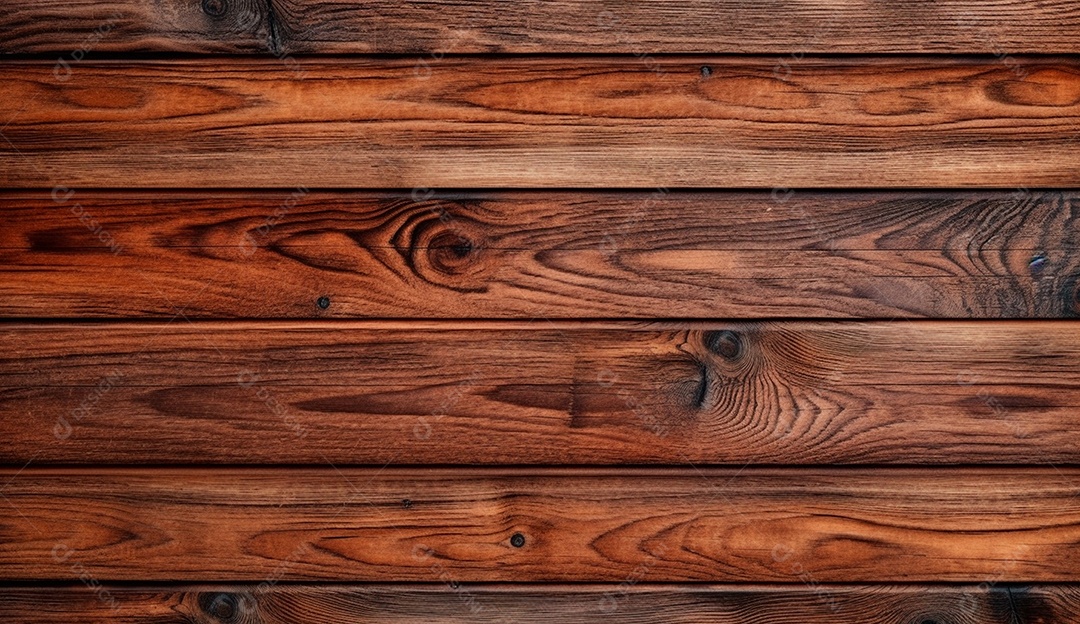 Fundo de ripa, madeira envernizada.