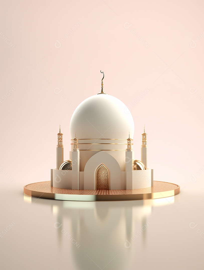 Mesquita templo religião muçulmano Fotos Imagem JPG IA Inteligência artificial