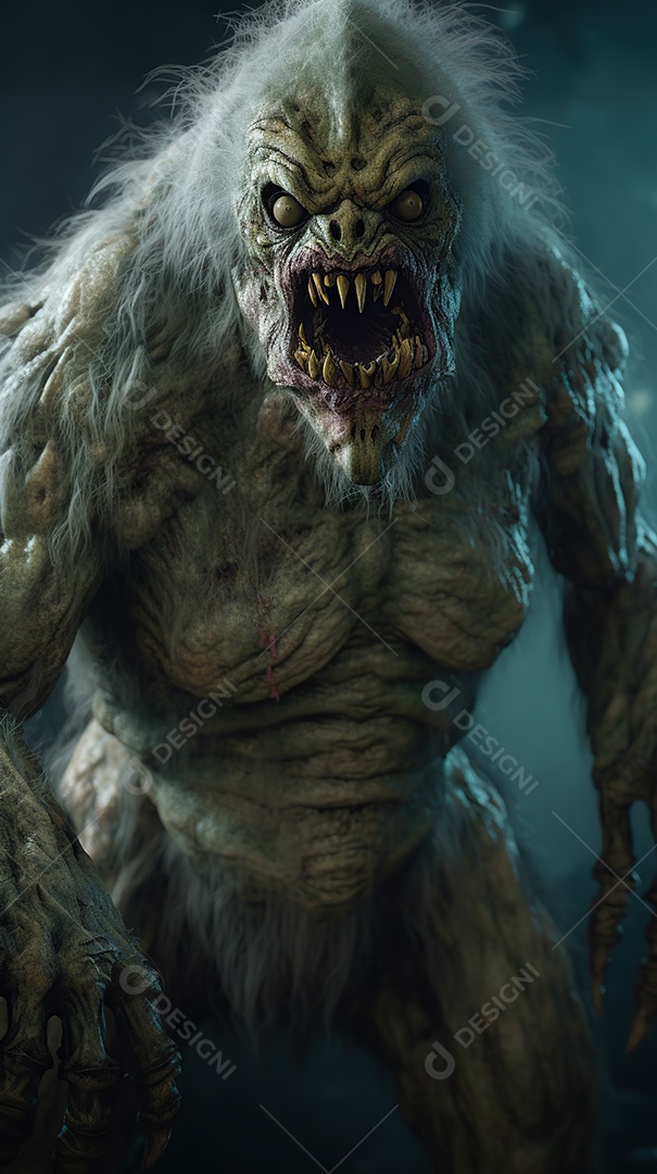 Monstros clássicos criaturas horripilantes conceito de criatura e monstro