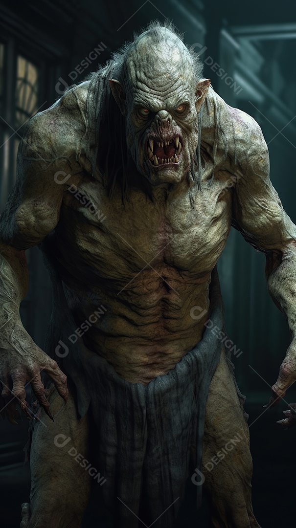 Monstros clássicos criaturas horripilantes conceito de criatura e monstro