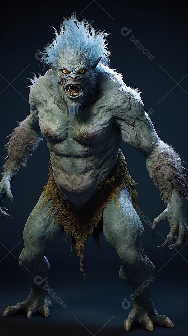 Monstros clássicos criaturas horripilantes conceito de criatura e monstro