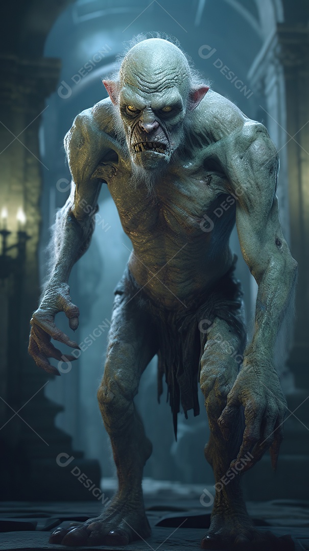 Monstros clássicos criaturas horripilantes conceito de criatura e monstro