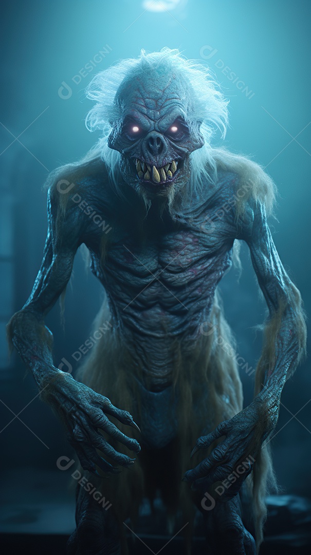 Monstros clássicos criaturas horripilantes conceito de criatura e monstro