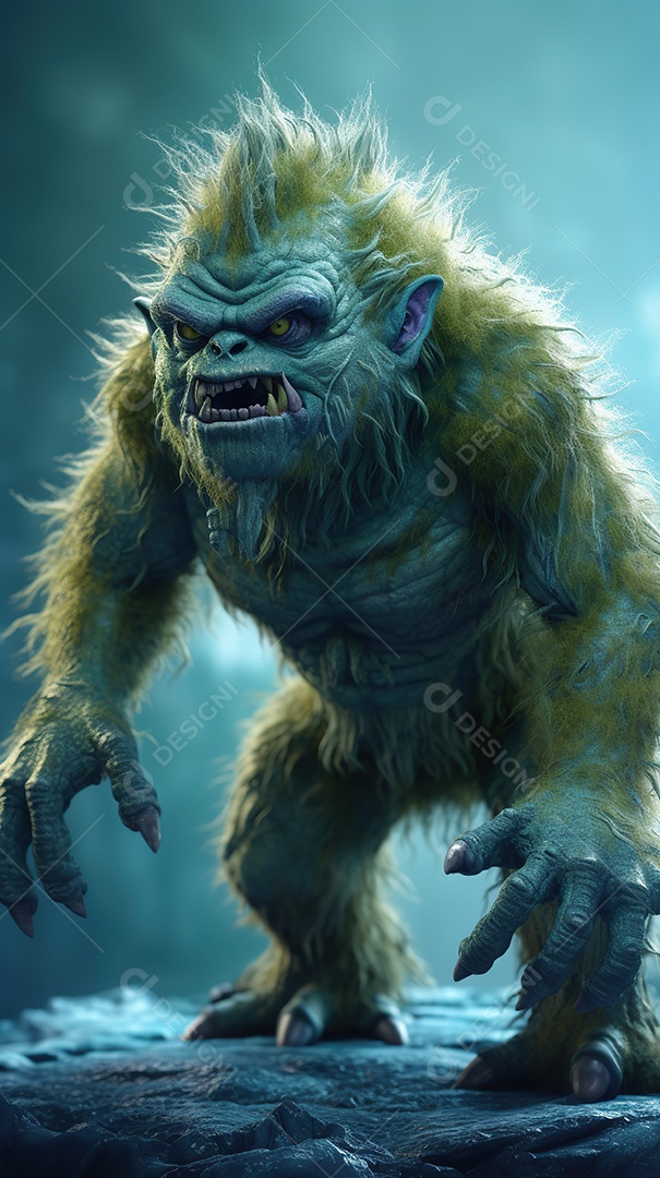 Monstros clássicos criaturas horripilantes conceito de criatura e monstro