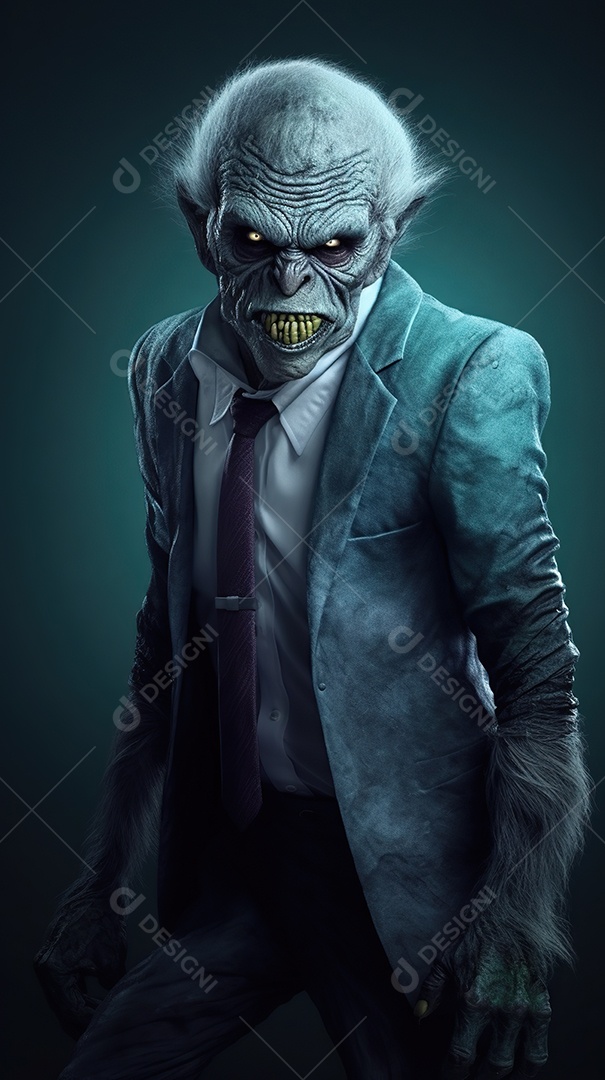 Monstros clássicos criaturas horripilantes conceito de criatura e monstro