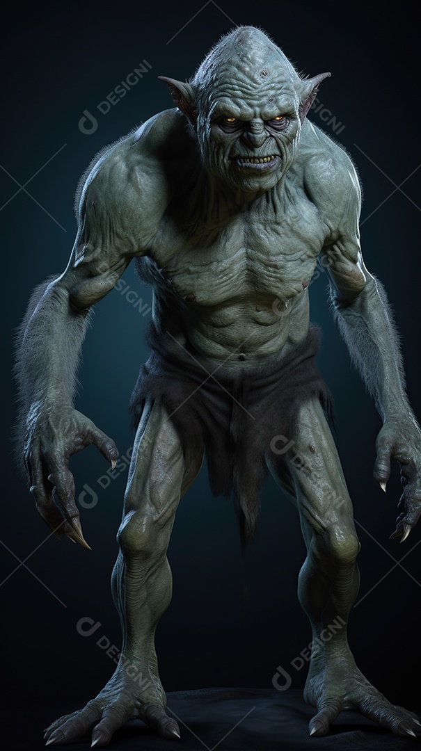 Monstros clássicos criaturas horripilantes conceito de criatura e monstro