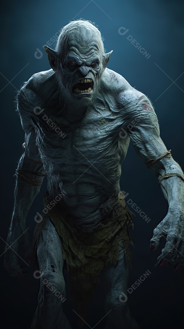 Monstros clássicos criaturas horripilantes conceito de criatura e monstro