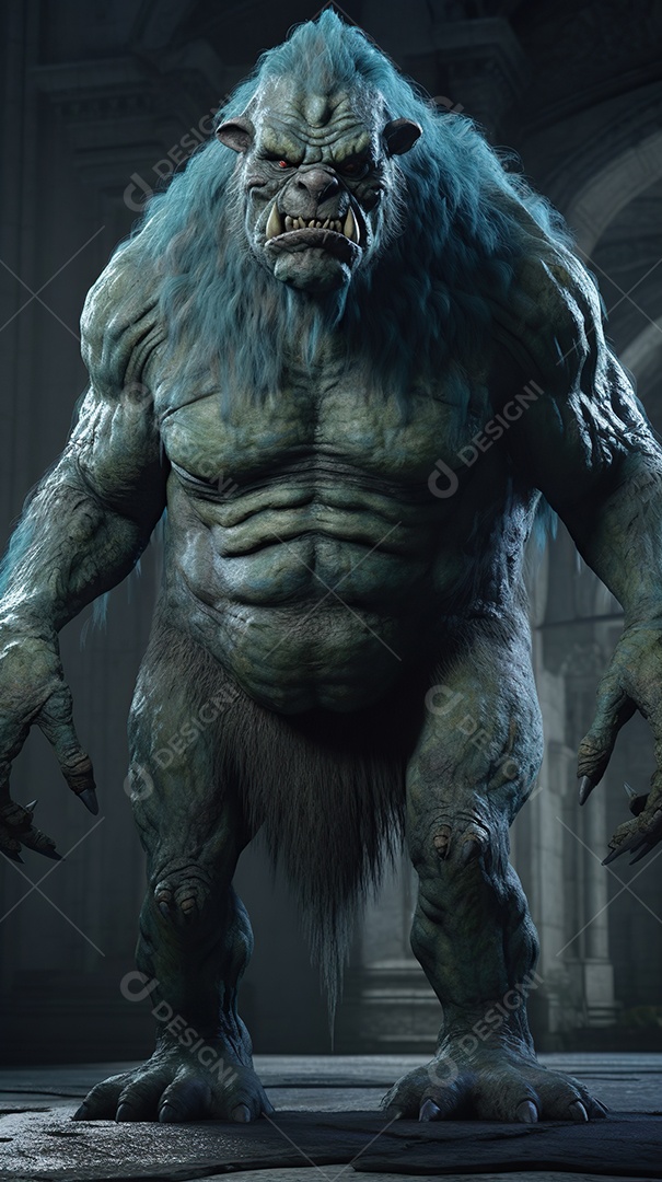 Monstros clássicos criaturas horripilantes conceito de criatura e monstro