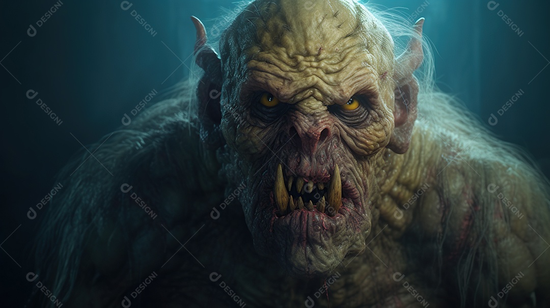 Monstros clássicos criaturas horripilantes conceito de criatura e monstro