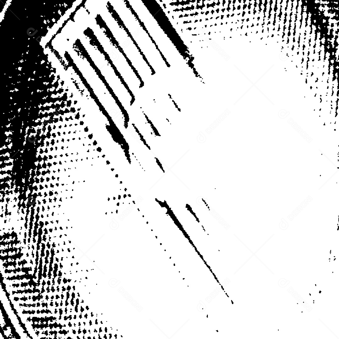 Vetor EPS Fundo de Textura Grunge Abstrato Com Estilo Preto e Branco