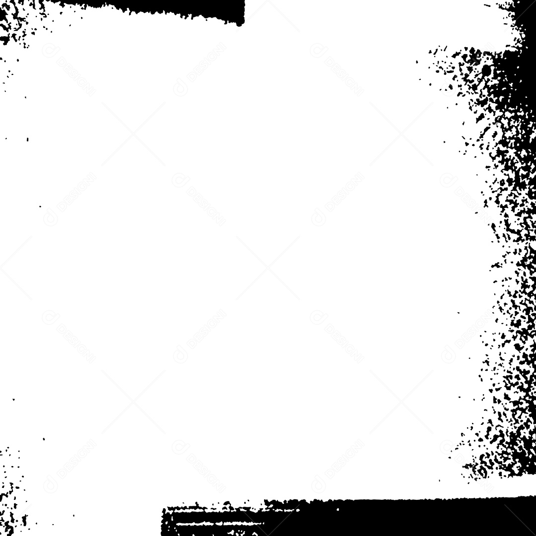 Fundo de Textura Grunge Abstrato Com Estilo Preto e Branco Vetor EPS