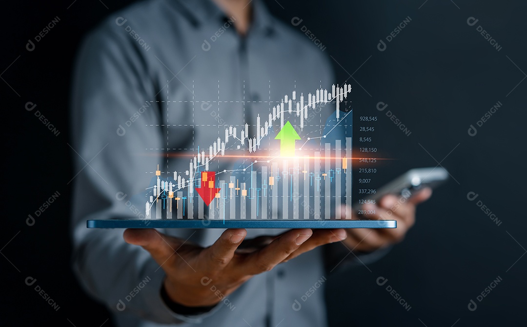 Porcentagem do relatório de contabilidade do empresário para aumentar e diminuir