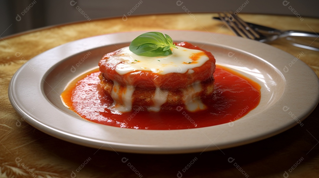 Deliciosa parmegiana de frango