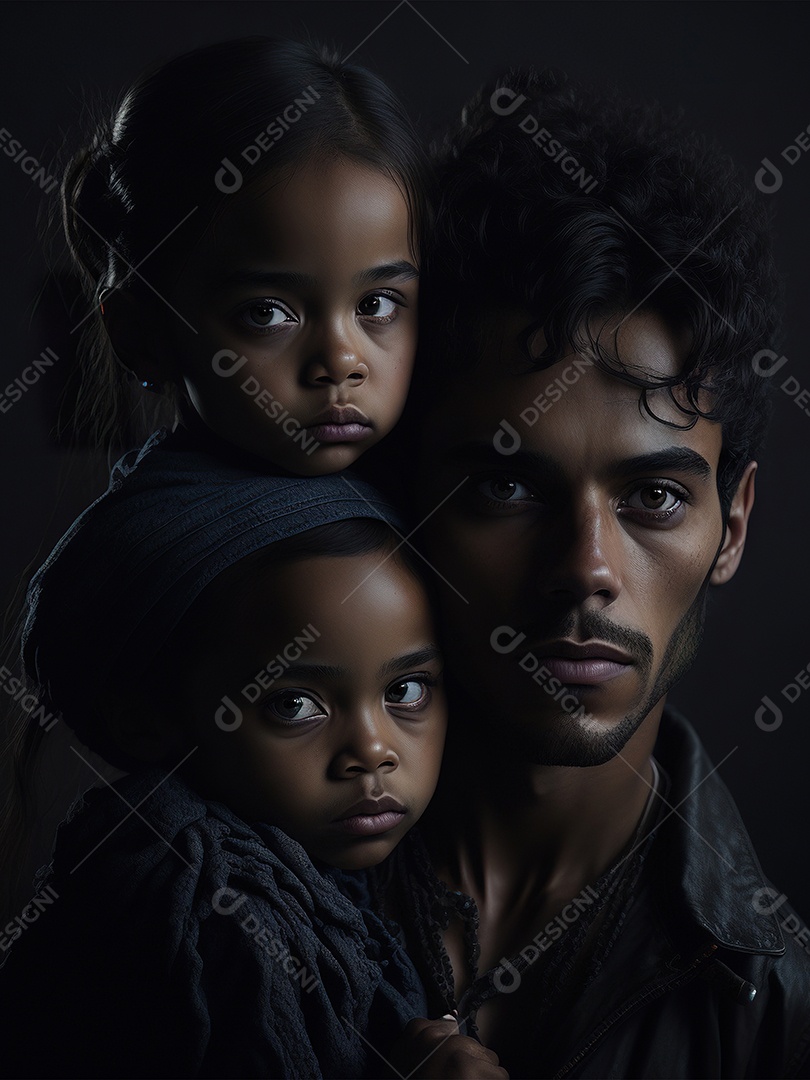 Família Realista 3D