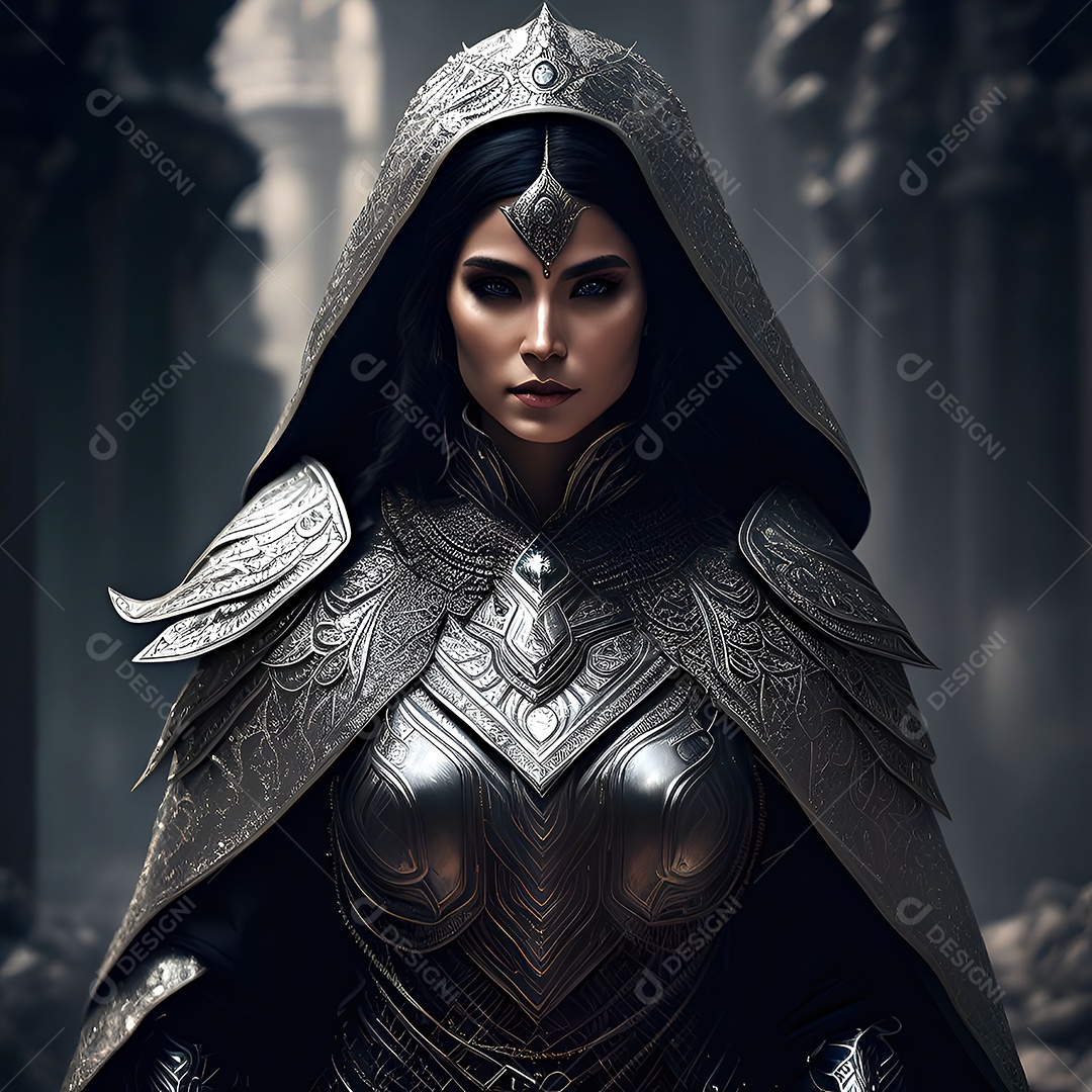 Mulher Guerreira realista