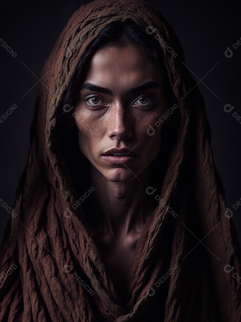 Mulher Realista e triste