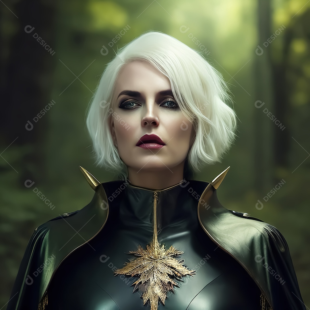 Rainha da natureza realista