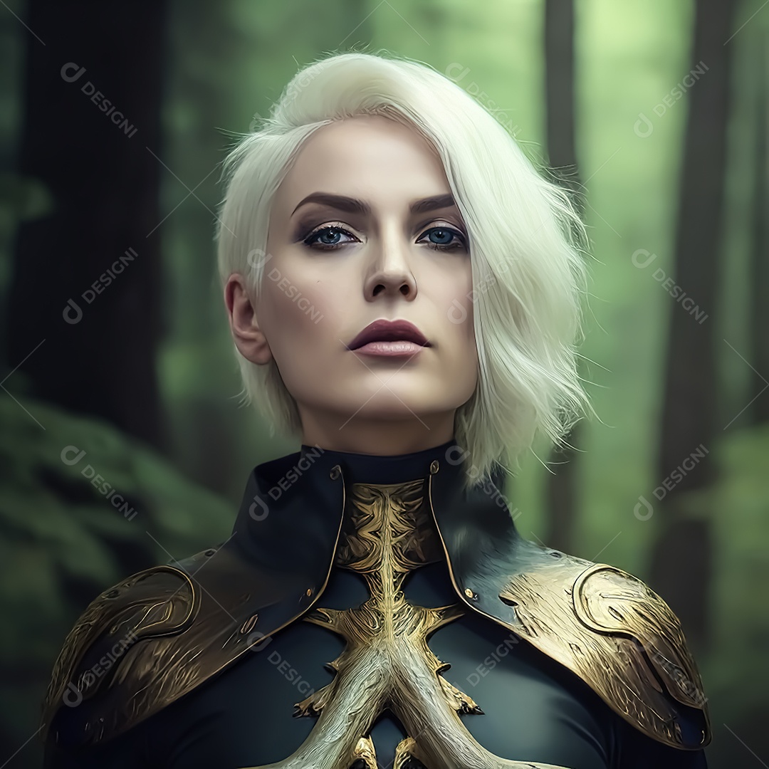 Rainha da natureza realista