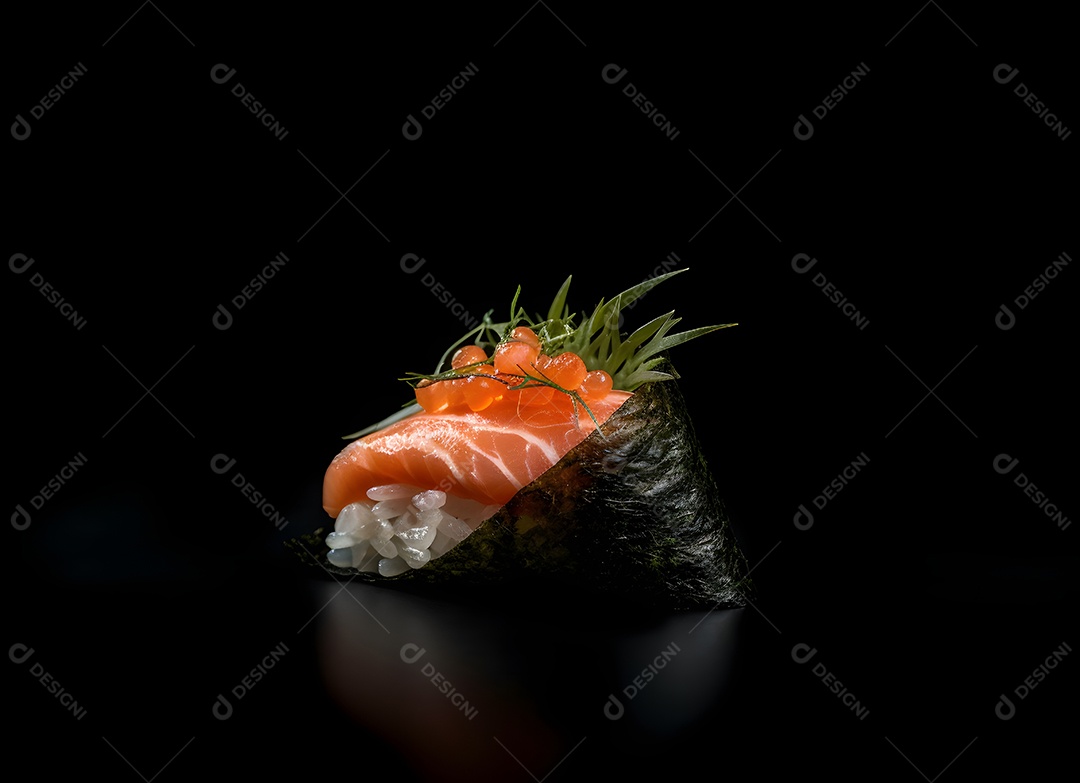 Deliciosas peças de sushi