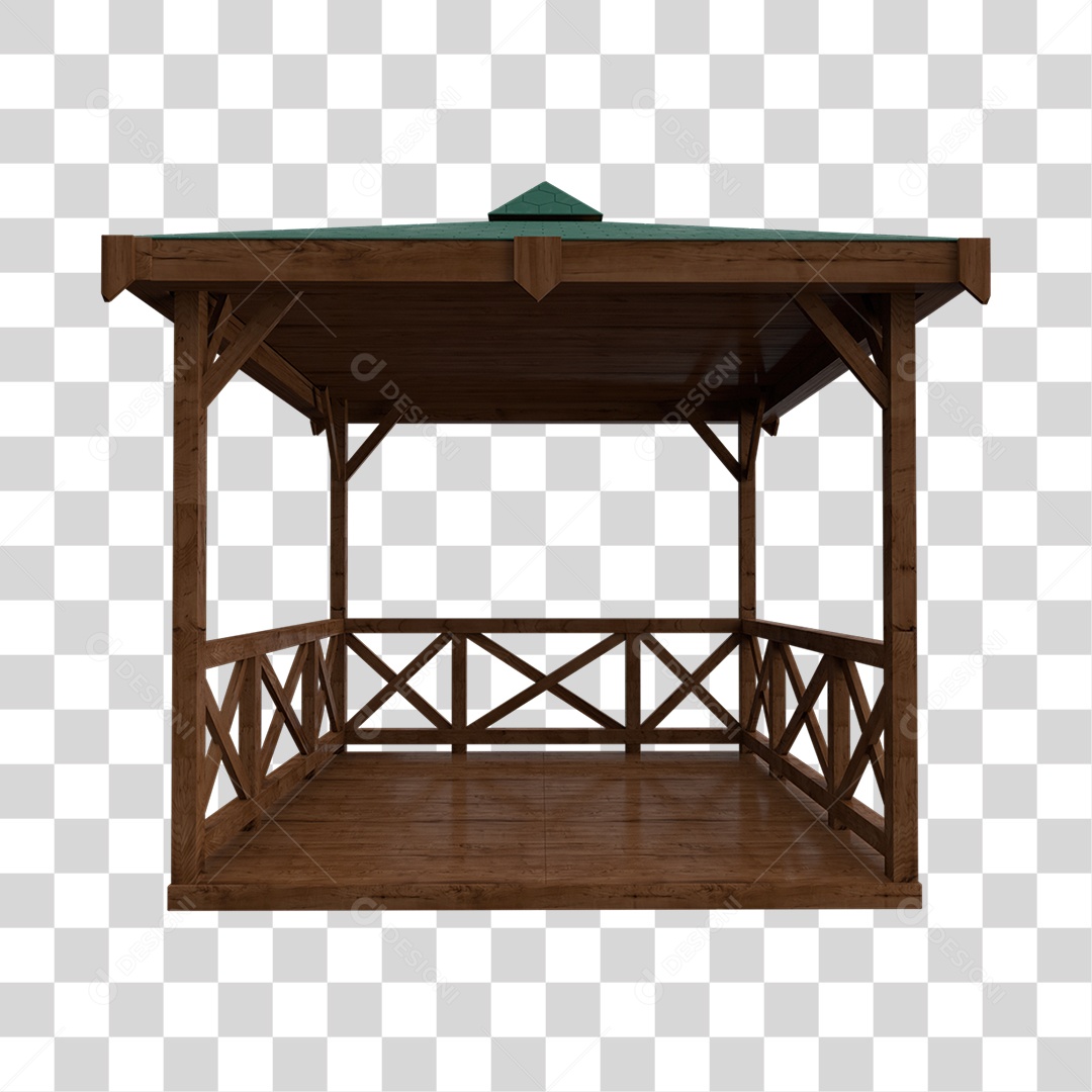 Píer de Madeira PNG Transparente