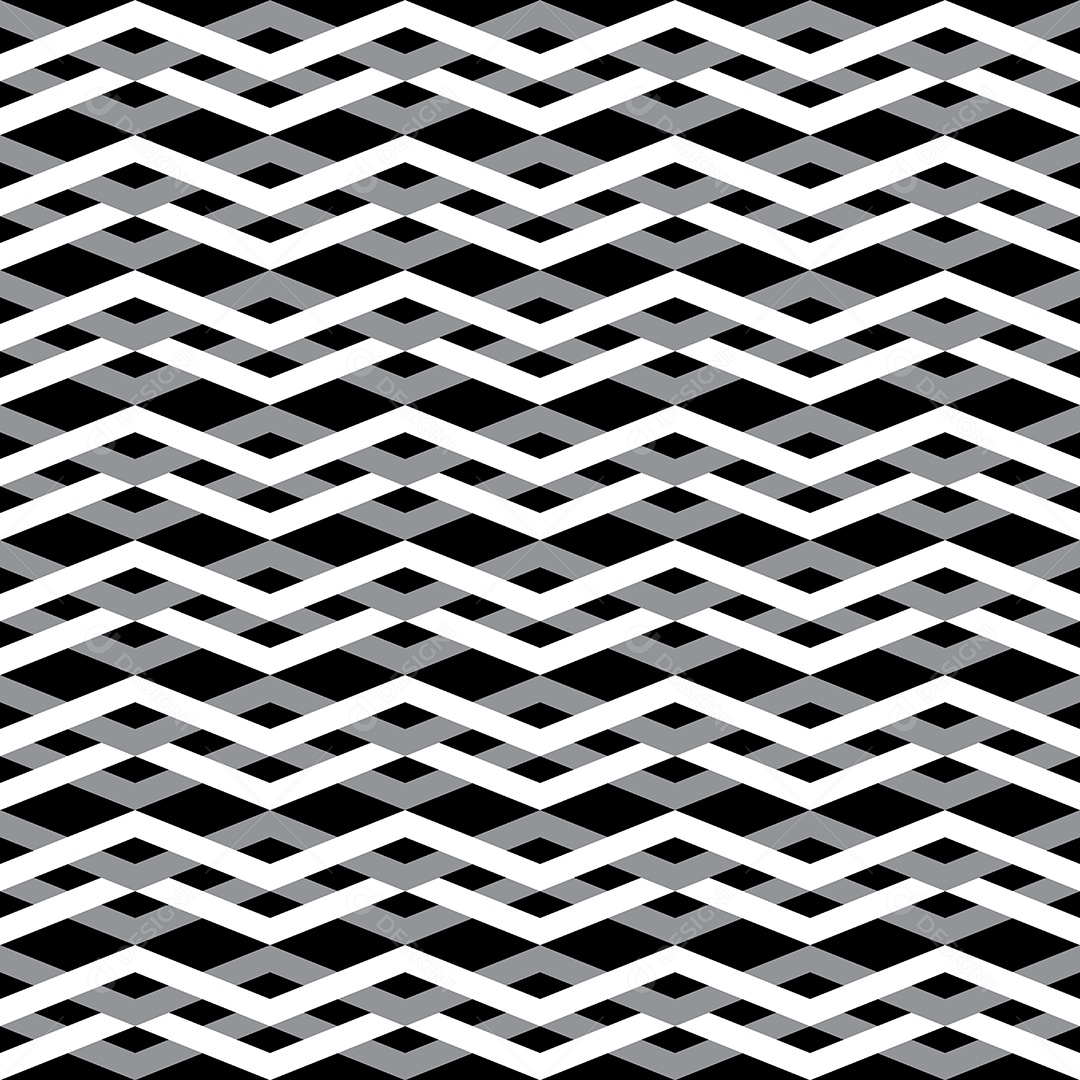 Abstrato Base Em Zigue zague Padrão Ilustração Vetorial Vetor EPS