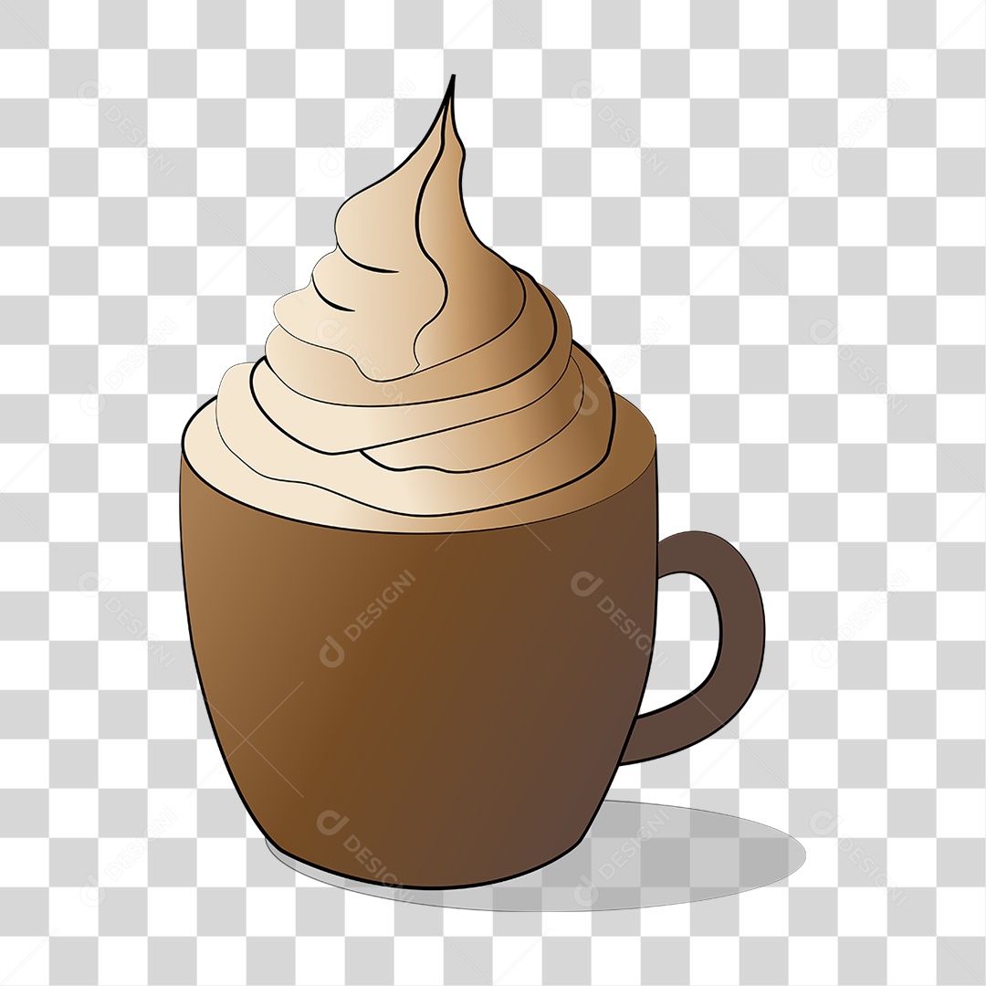 Xicara de Café PNG Transparente