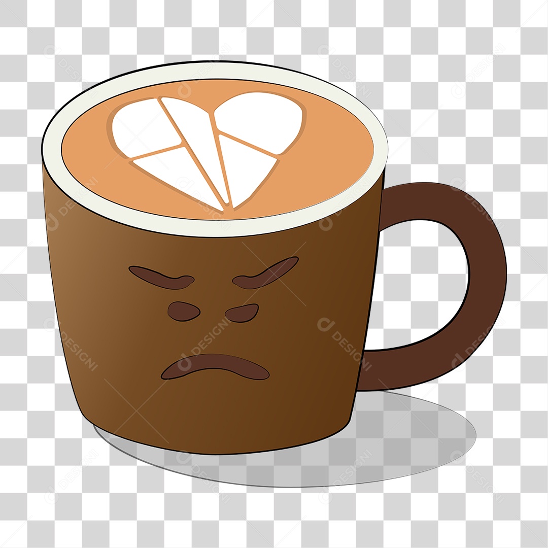 Xicara de Café PNG Transparente