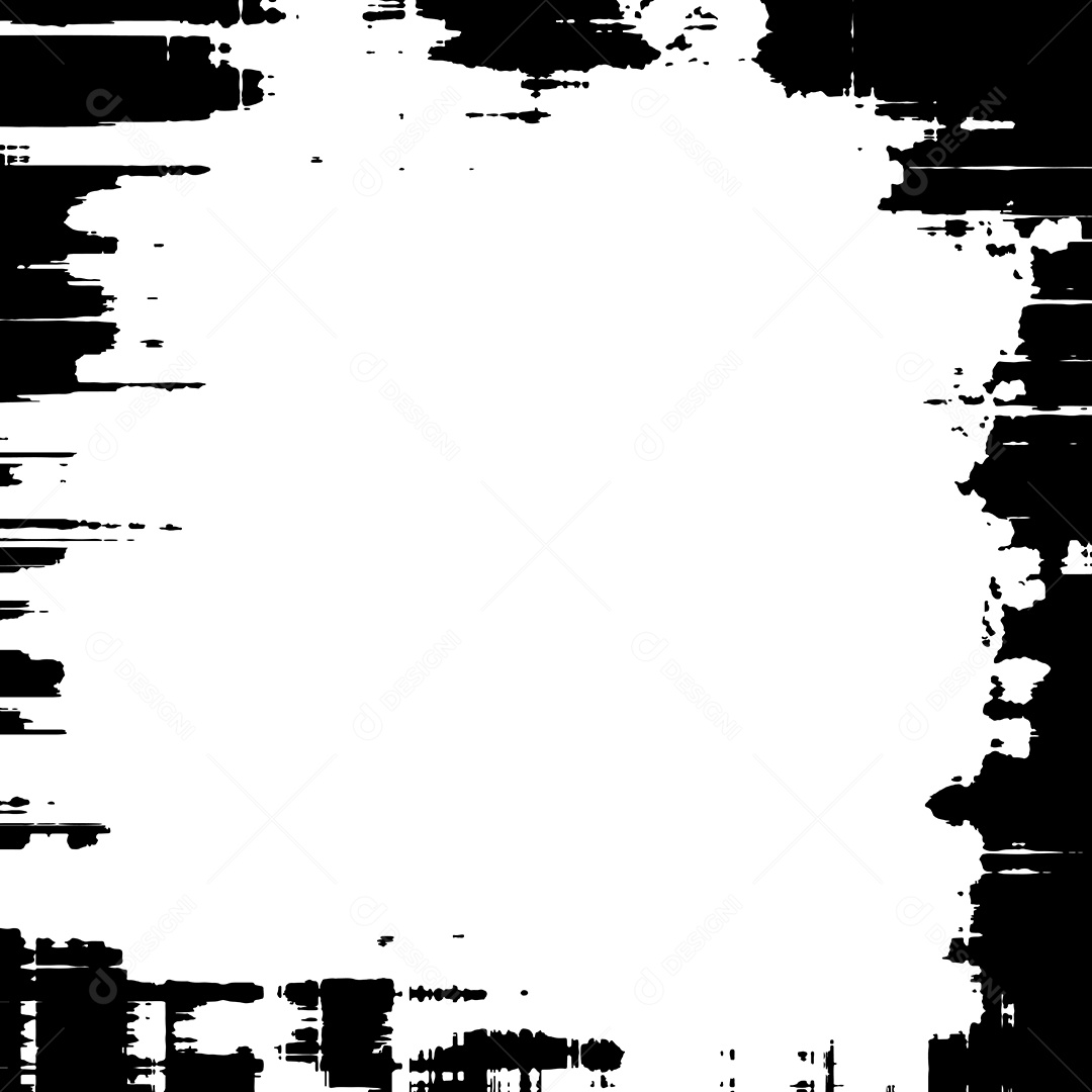 Fundo de Textura Grunge Abstrato Com Estilo Preto e Branco Vetor EPS