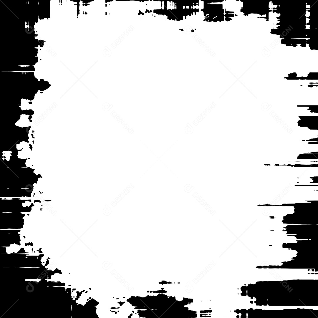 Fundo de Textura Grunge Abstrato Com Estilo Preto e Branco Vetor EPS