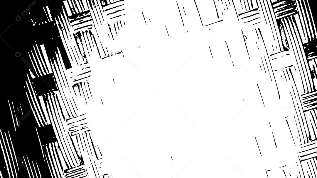 Fundo de Textura Grunge Abstrato Com Estilo Preto e Branco Vetor EPS