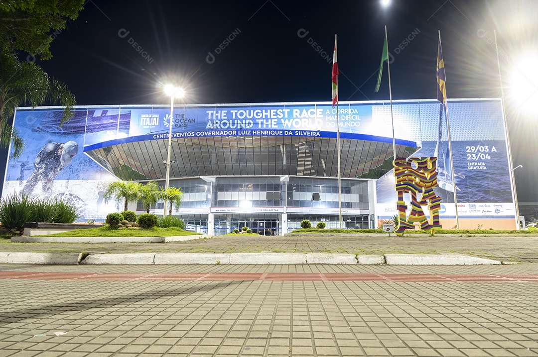 Centreventos Governador Luiz Henrique da Silveira,local onde acontecem diversos eventos importantes para a cidade.