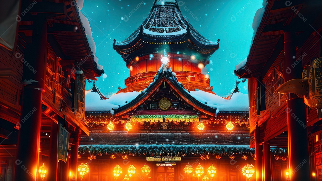 Imagem realista de local turístico na Rússia.