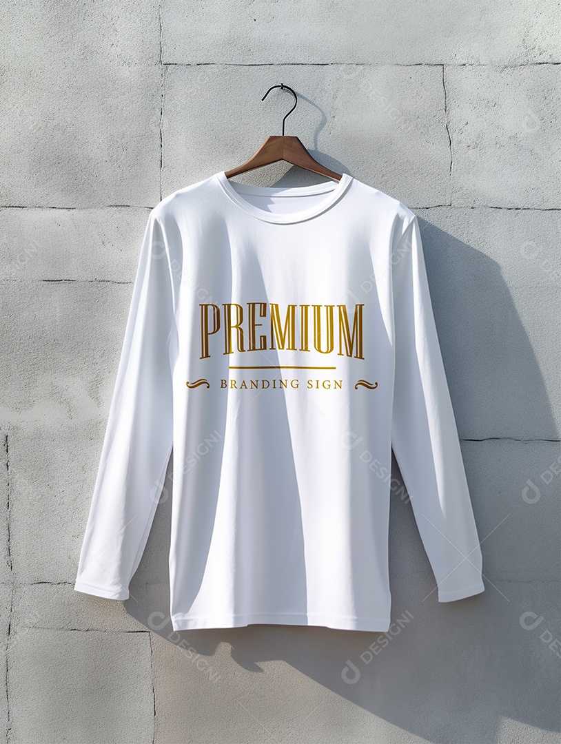 Mockup Camisa Logotipo PSD Editável