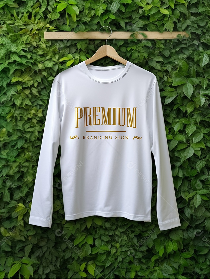 Mockup Camisa Logotipo PSD Editável