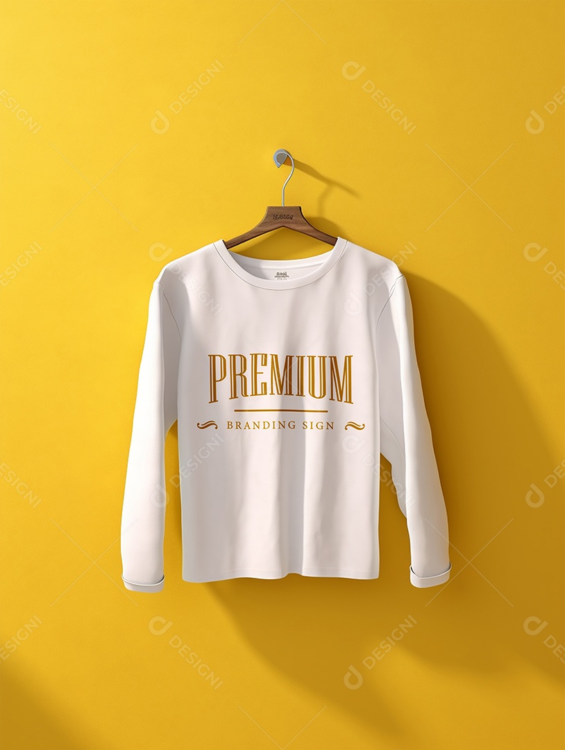 Mockup Camisa Logotipo PSD Editável