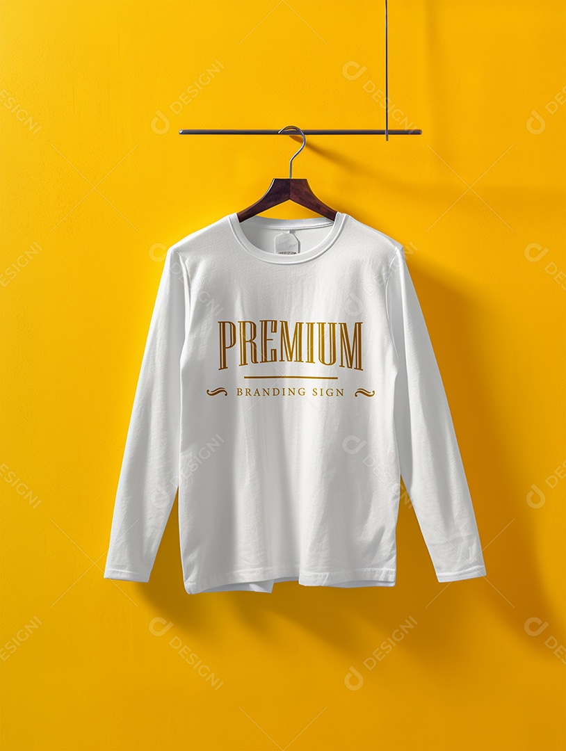 Mockup Camisa Logotipo PSD Editável