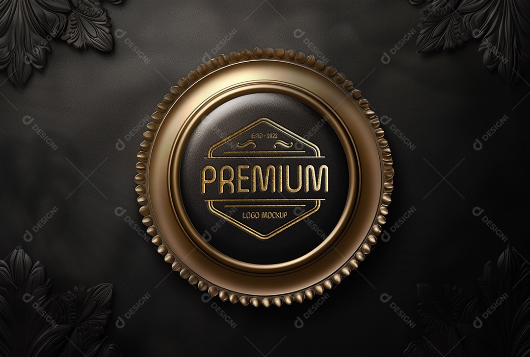 Mockup Logotipo PSD Editável