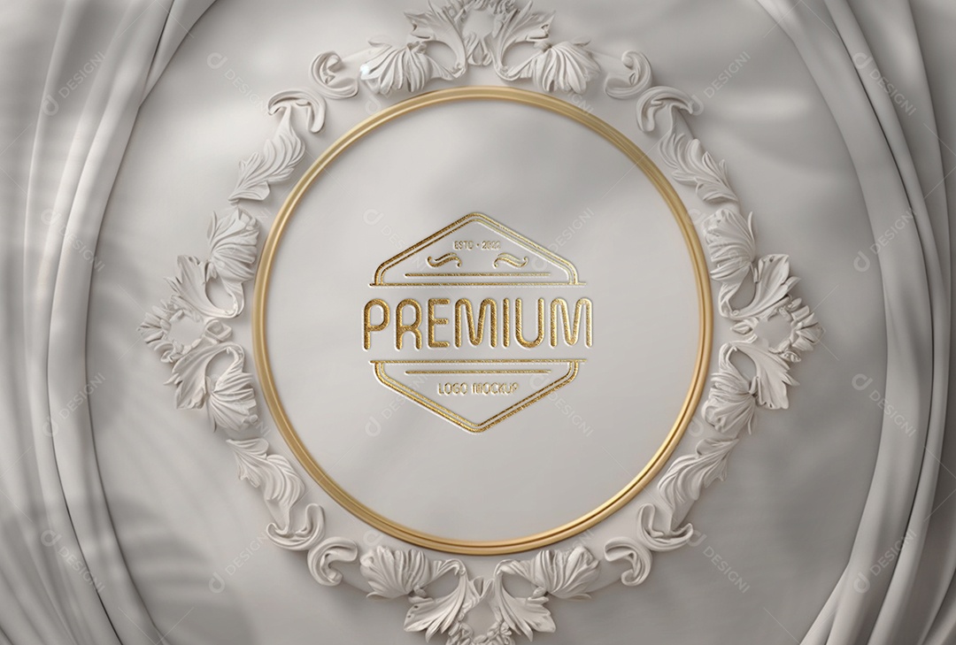 Mockup Logotipo PSD Editável