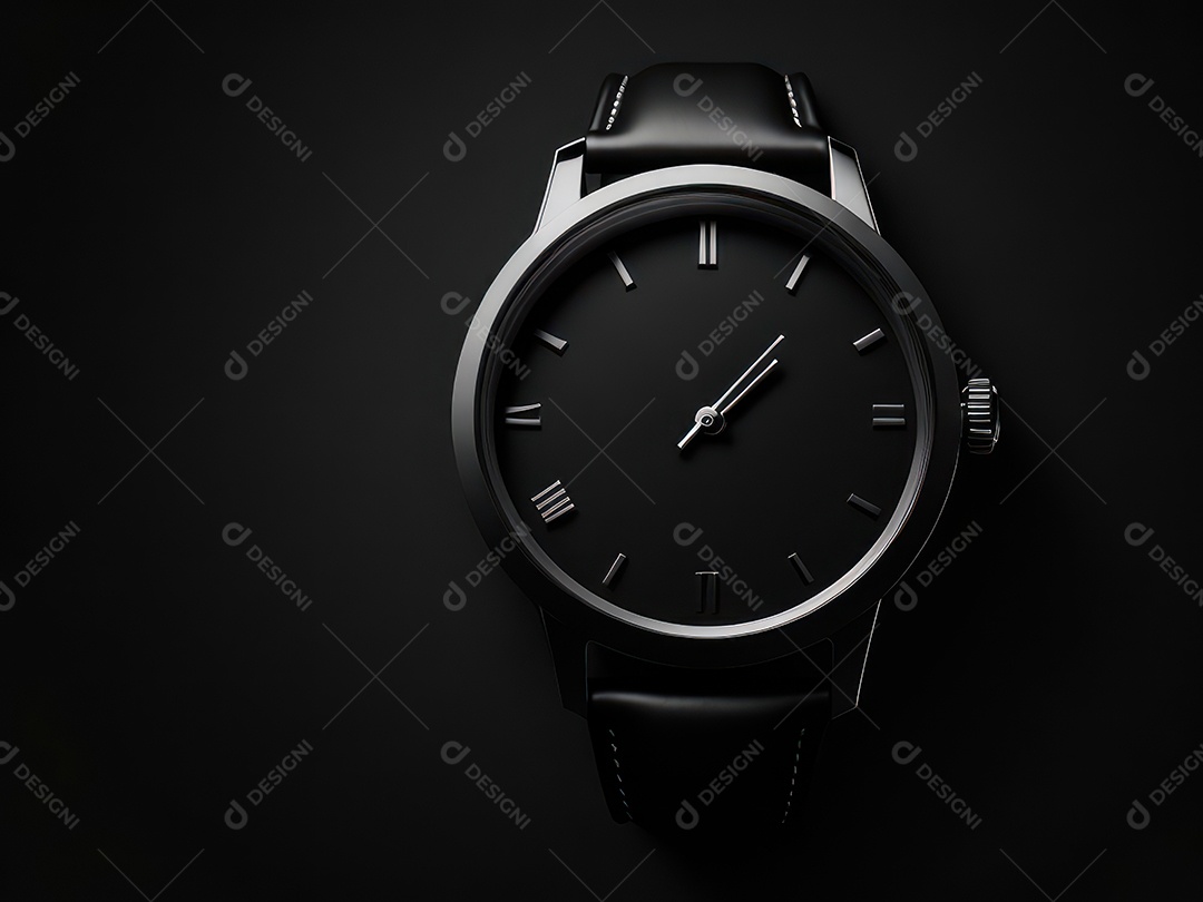 Imagem realista de relógio.