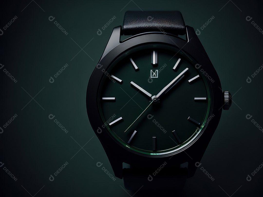 Imagem realista de relógio.