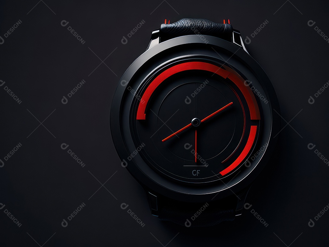 Imagem realista de relógio.