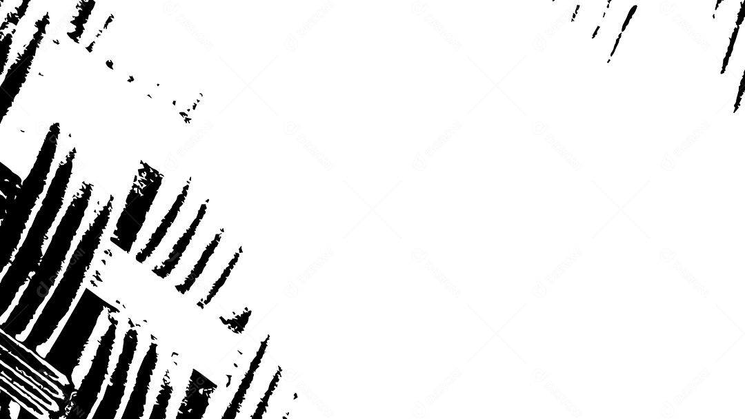 Fundo de Textura Grunge Abstrato Com Estilo Preto e Branco Vetor EPS