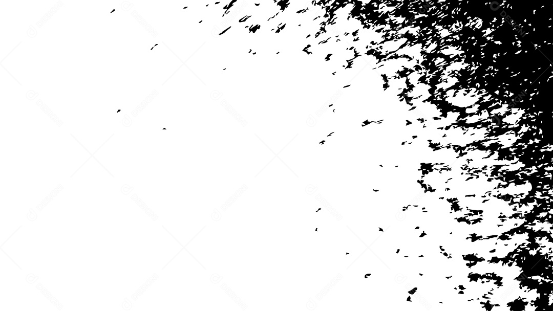 Fundo de Textura Grunge Abstrato Com Estilo Preto e Branco Vetor EPS
